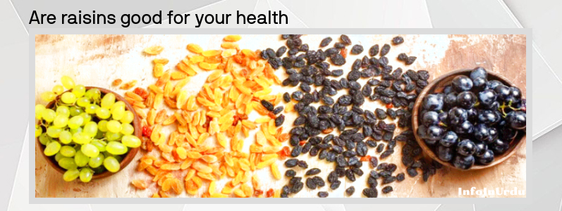 کیا کشمش Raisins  آپ کی صحت کے لیے اچھی ہے ؟