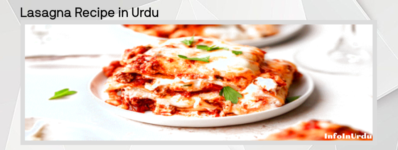 بہترین گھریلو لاسگنا ترکیب Lasagna Recipe